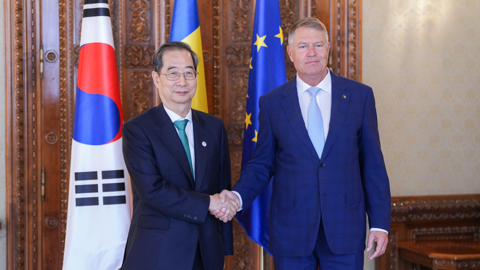 Preşedintele Klaus Iohannis începe luni vizita oficială în Coreea de Sud 23 05 10 02 27 32big primirea prim ministrului republicii coreea han duck soo 10 mai 2023 33