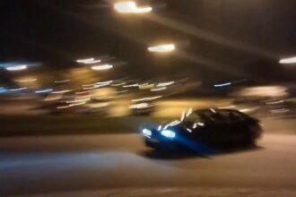 Șofer beat, prins la volan cu 149 de km/oră în Tulcea drift lzts