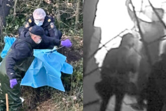 Un obiect cu care hoții tezaurului dacic ar fi dat spargerea în Muzeul Drents, găsit într-un canal din zonă 62515058