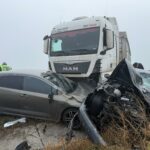 FOTO VIDEO UPDATE Accident grav între un TIR și două mașini, la ieșirea din Baia/ Un bărbat a ajuns la spital/ A fost deschis dosar penal Imagine WhatsApp 2025 01 28 la 11.12.48 95f1a542