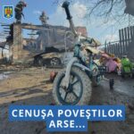 „Cenușa poveștilor arse”/ Un puternic incendiu a distrus casa unei familii din județul Tulcea 480247767 1044952331009438 4199076891474173032 n