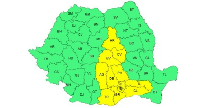 ANM a emis cod galben de ger pentru 12 judeţe/ Temperaturile ajung până la minus 14 grade Celsius 62522191