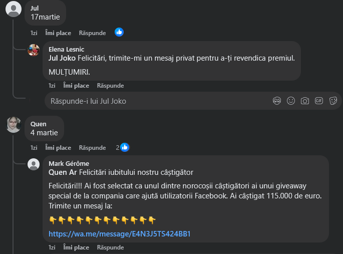 O nouă țeapă în numele „Dacia” circulă pe Facebook Screenshot 2025 02 14 at 13 47 25 20 Facebook