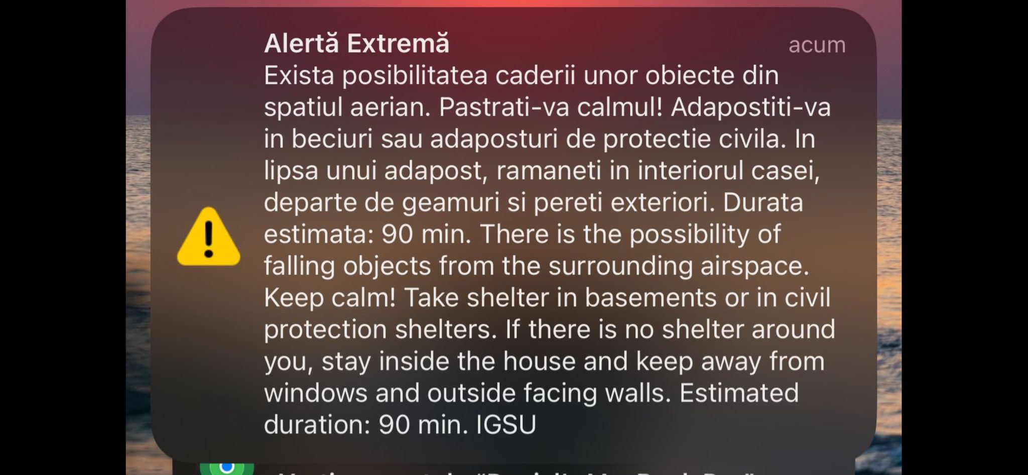 RO-Alert în Nordul Tulcei: Oamenii sunt îndemnați să se adăpostească WhatsApp Image 2025 02 16 at 23.31.38