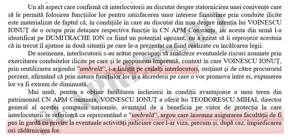 STENOGRAME Protecția „UMBRELA” din Port: procurorul Mihai Stanciu, cercetat la PÎCCJ în urma anchetei DNA / EXCLUSIV image 39