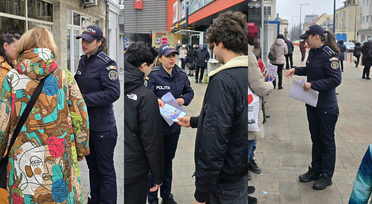 Activități de prevenire și informare desfășurate de către polițiștii constănțeni informare politie