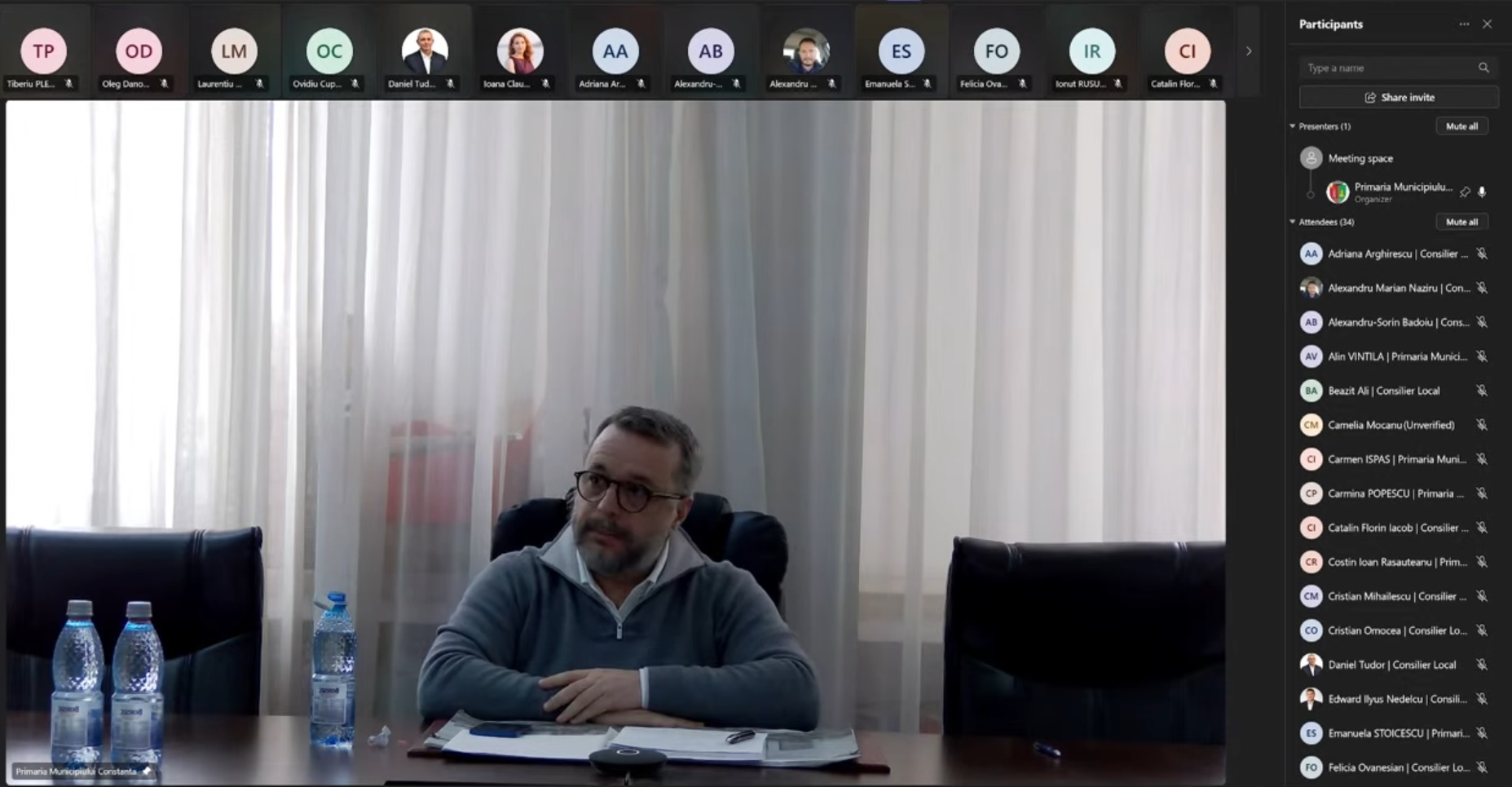 VIDEO Consilierii locali constănțeni, convocați în ședință online sedinta cl