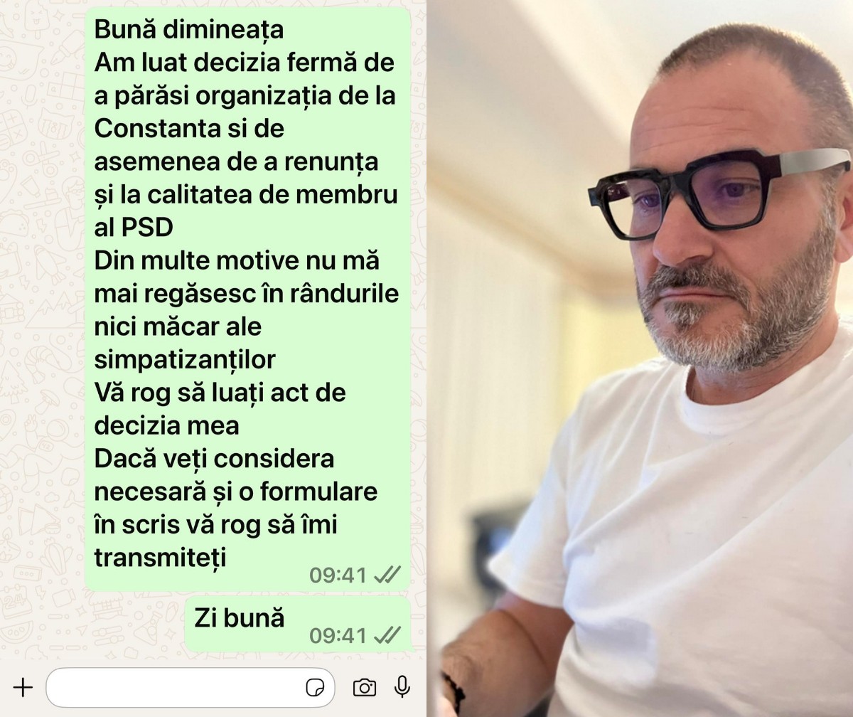 BREAKING Horia Constantinescu a demisionat din PSD: „Am deranjat!” Fotoram.io 96