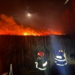 Incendiu devastator în Delta Dunării: Pompierii luptă cu flăcările pe o suprafață de peste 100 ha FOTO WhatsApp Image 2025 03 15 at 23.29.59 2