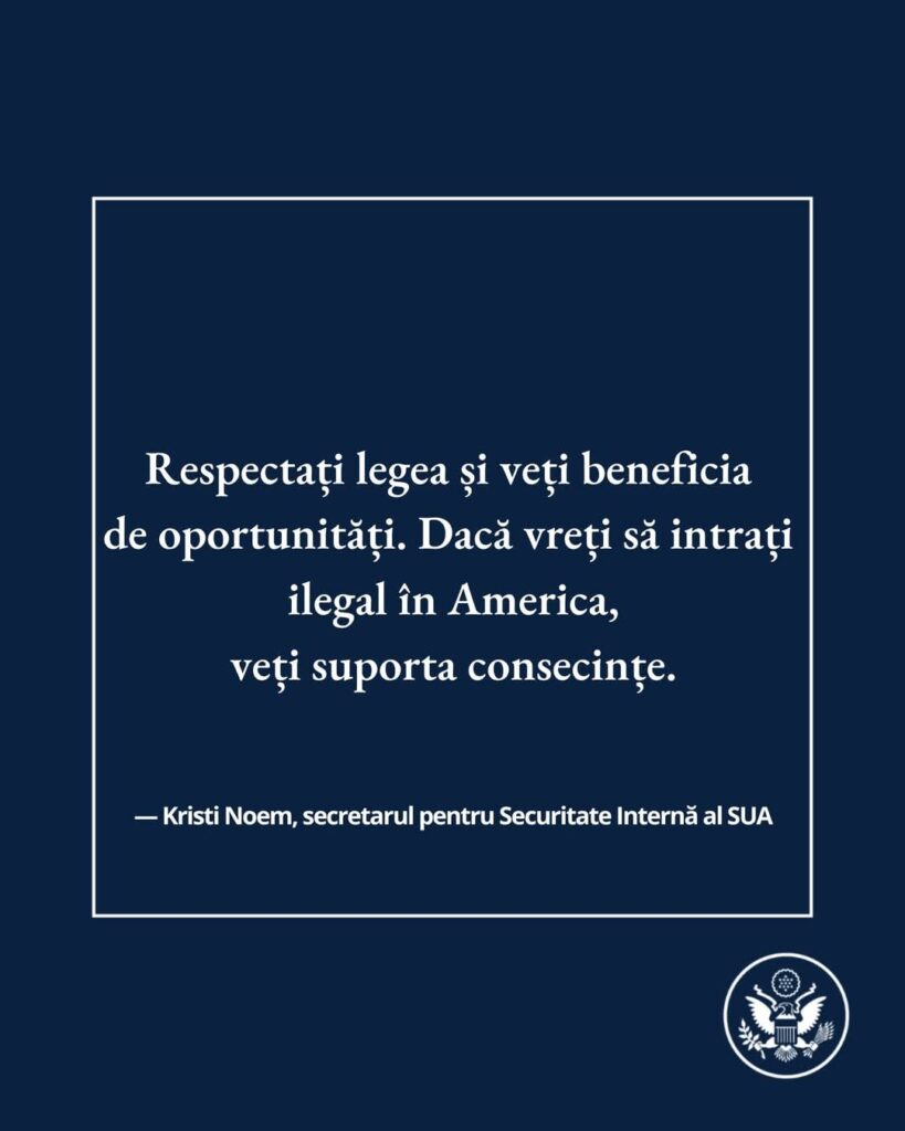 Ambasada SUA în România, avertisment: Veți suporta consciențele WhatsApp Image 2025 03 23 at 22.57.29 2