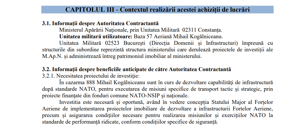 Baza militară de la aeroportul Mihail Kogălniceanu va avea o parcare pentru aeronave în valoare de 10 MILIOANE de euro dddd