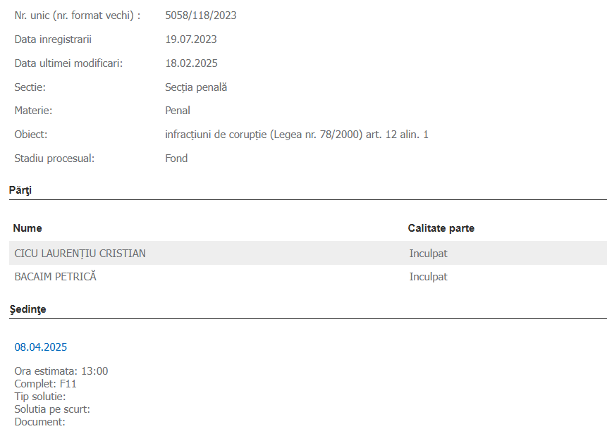DNA: S-a stabilit un prim termen de judecată în dosarul de corupție al foștilor șefi de la Frontieră, Laurențiu Cicu și Petrică Bacaim image 1