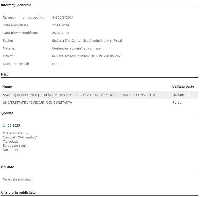 Magistrații au decis: Teodosie NU va primi 30 000 euro de la Universitatea Ovidius MINUTA image 9