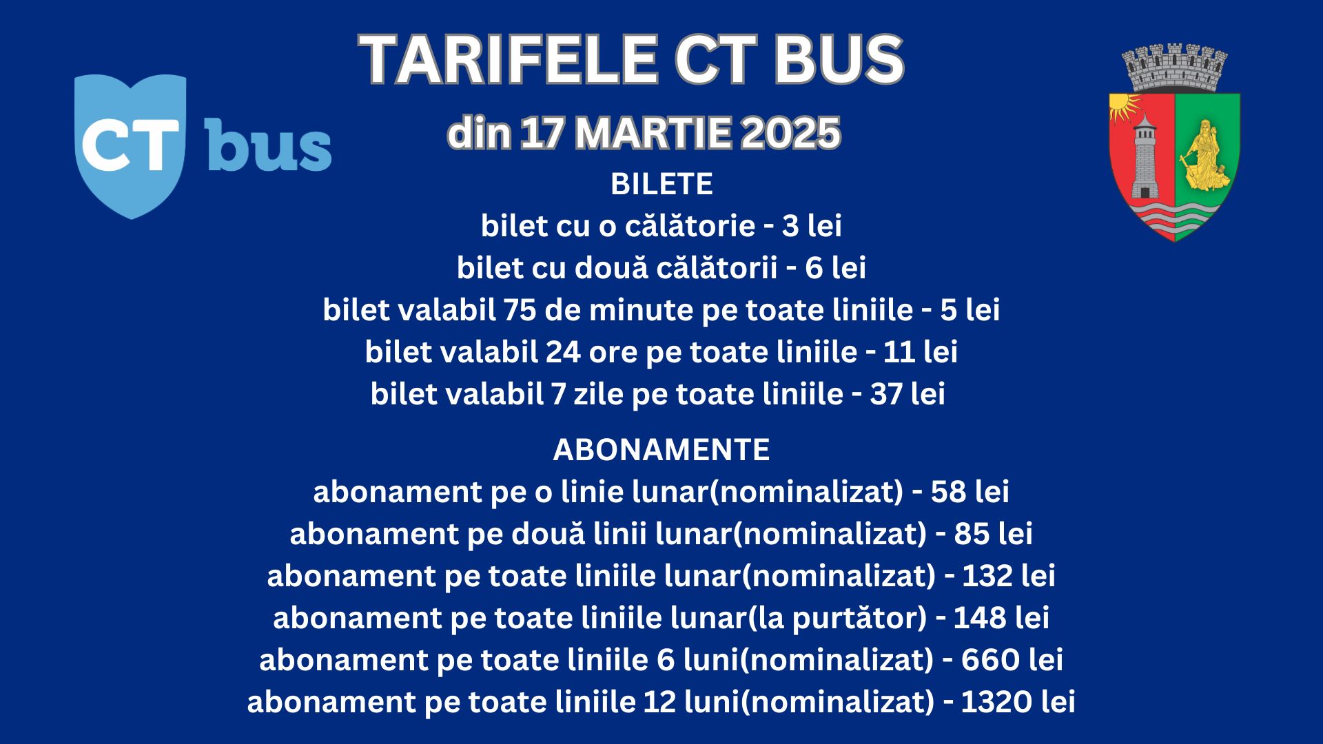 Prețul biletelor și abonamentelor pentru transportul în comun a fost mărit/ Vezi de când modificare 17 martie