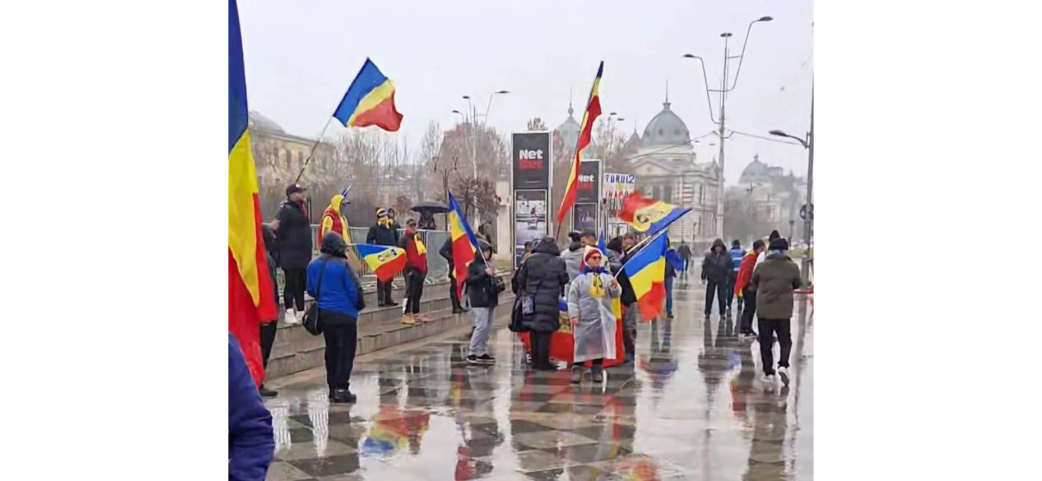 VIDEO Miting organizat de AUR în Capitală / Ce spune George Simion protest tiktok