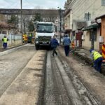 Atenție, șoferi! Se reabilitează a carosabilul pe strada Luptători din cartierul Inel II strada Luptatori 2