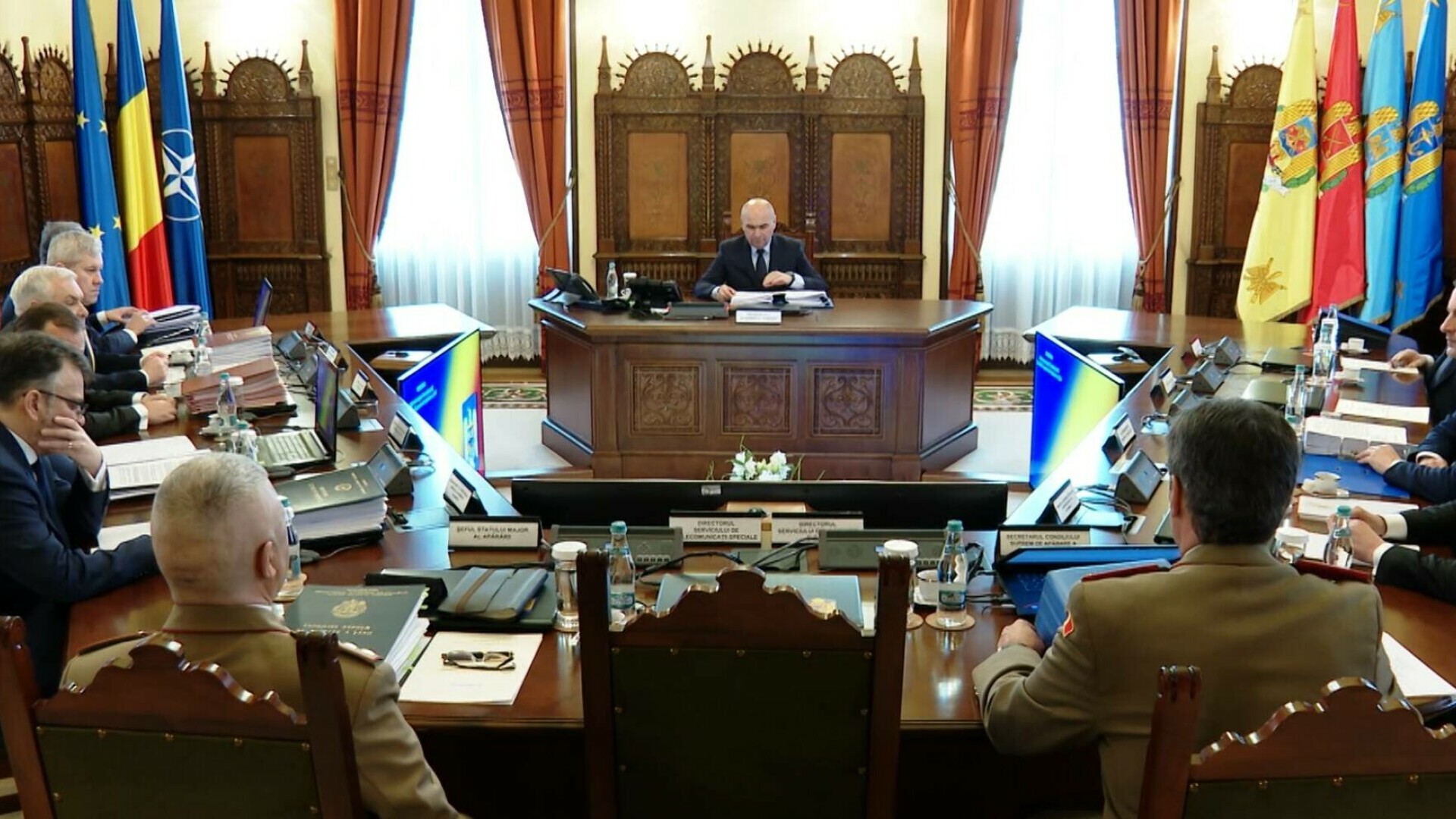 CSAT se reunește miercuri/ Participarea țării la Planul de Răspuns European şi proiectul de lege a apărării naţionale, pe agendă 62531352