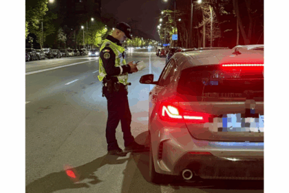Zeci de amenzi aplicate de către polițiștii constănțeni actiune 1