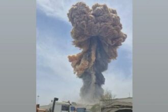 VIDEO Cel puţin 516 de răniţi în urma unei explozii la cea mai mare bază navală din Iran explozie