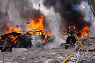 Atac sângeros în Sumî, în timpul slujbei de Florii: 21 de morți după ce rușii au bombardat centrul orașului sumi atac