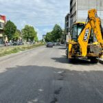 Asfaltarea carosabilului de pe bulevardul Mamaia continuă/ Se vor institui restricții de trafic rutier 1 2 3
