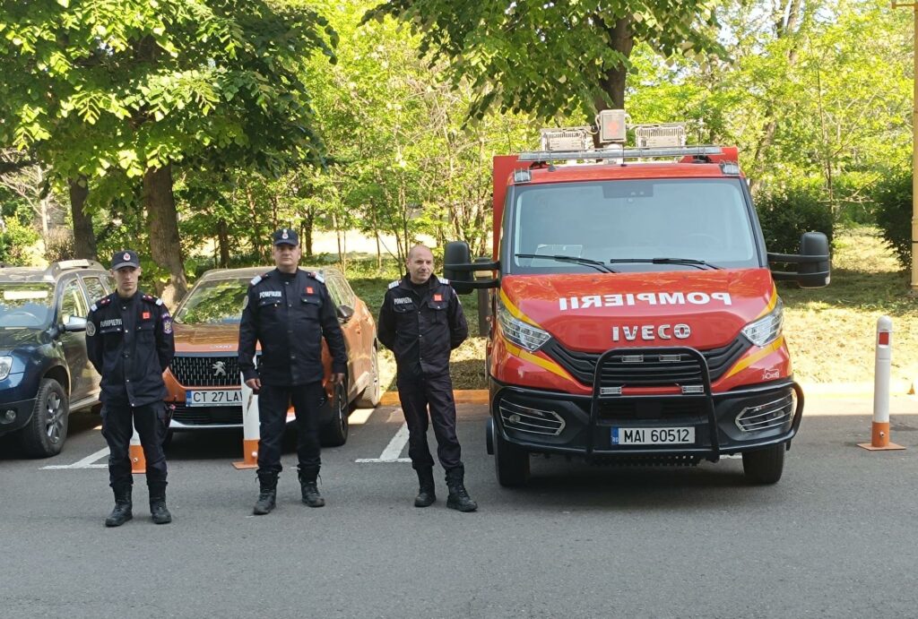 Exercițiu de evacuare și intervenție în caz de incendiu la Primăria Constanța 1 3 10