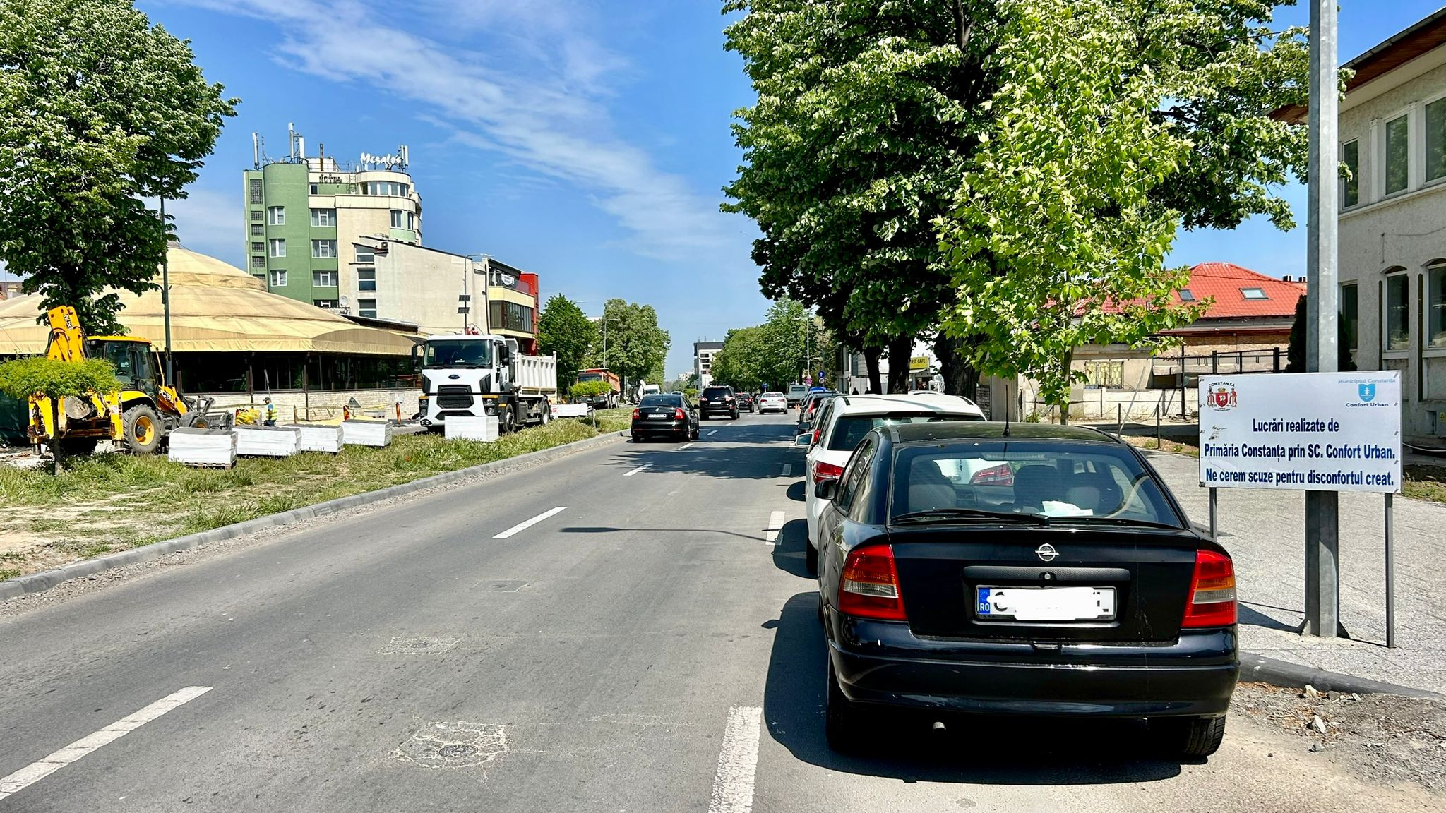 Modernizarea bulevardului Mamaia continuă/ Traficul rutier va fi restricționat parțial 1 316