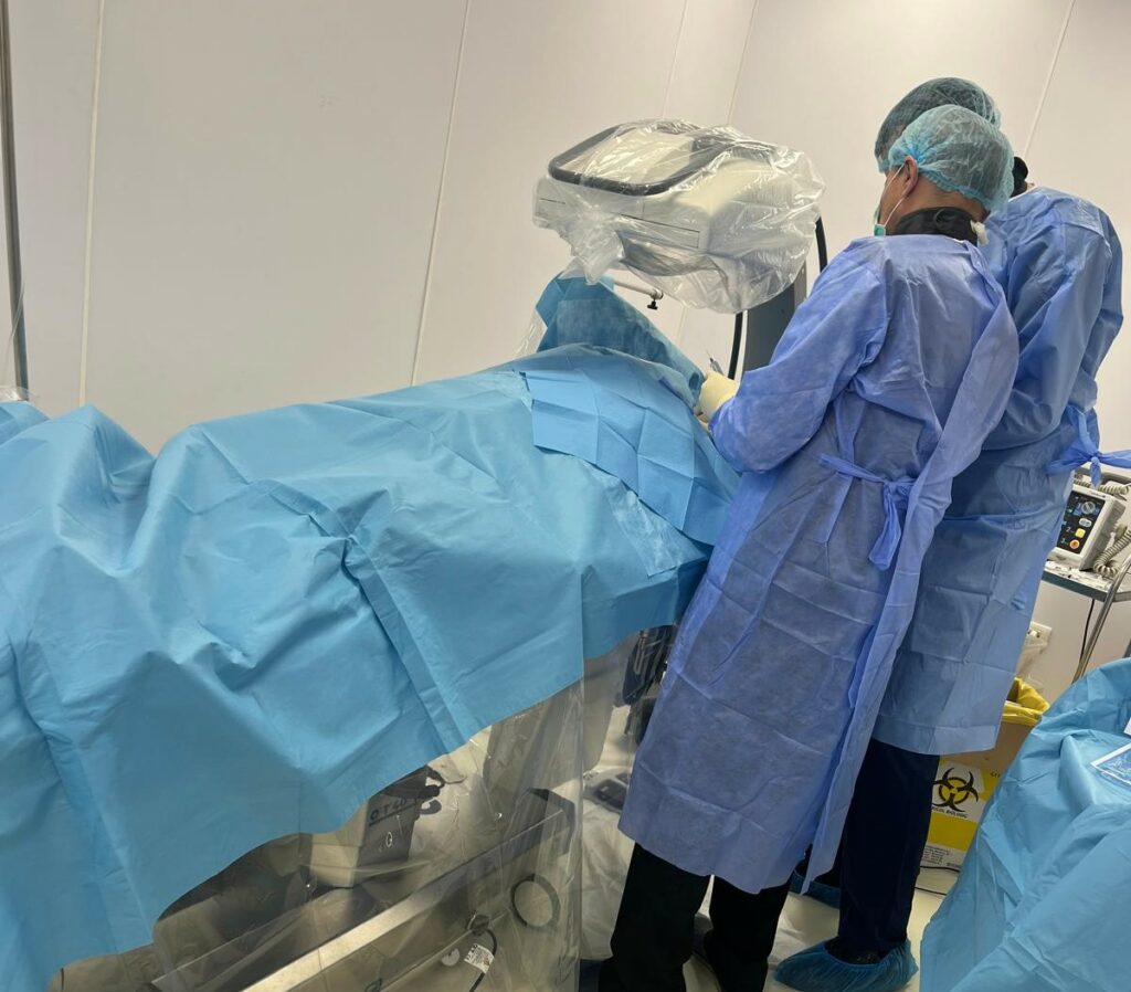 A fost efectuată prima intervenție în noul Laborator de Aritmologie al Spitalului Județean Constanța 2 A fost efectuată prima intervenție în noul Laborator de Aritmologie al Spitalului Județean Constanța 2
