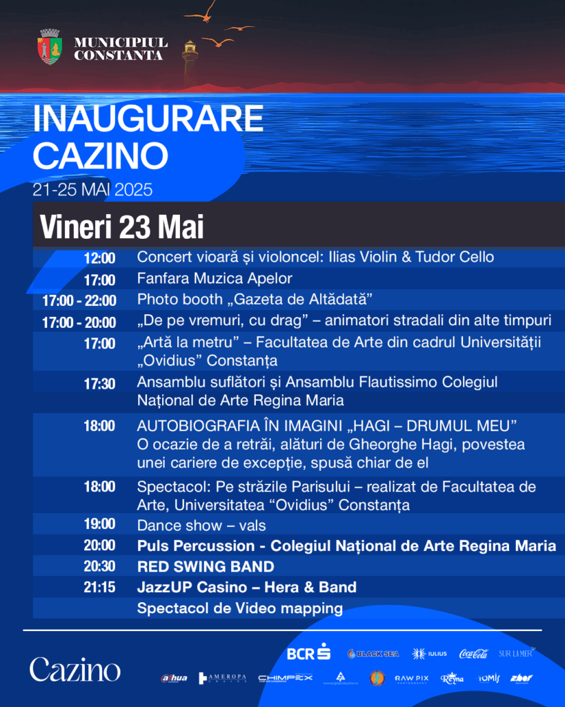 Restricții de circulație în Constanța cu ocazia redeschiderii Cazinoului 4 Restricții de circulație în Constanța cu ocazia redeschiderii Cazinoului 3