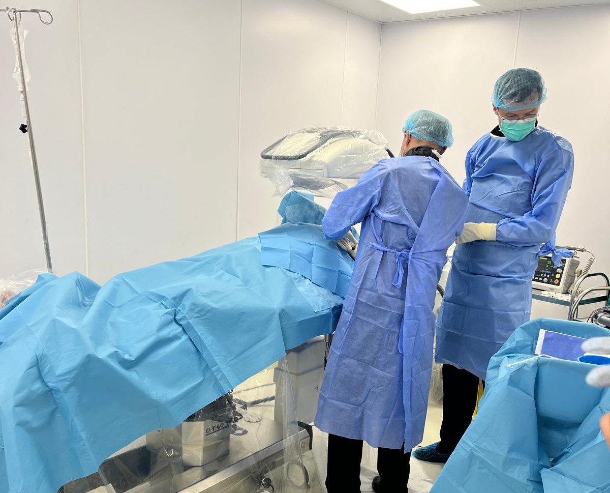 A fost efectuată prima intervenție în noul Laborator de Aritmologie al Spitalului Județean Constanța 3