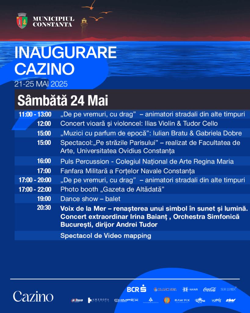 Restricții de circulație în Constanța cu ocazia redeschiderii Cazinoului 5 Restricții de circulație în Constanța cu ocazia redeschiderii Cazinoului 4