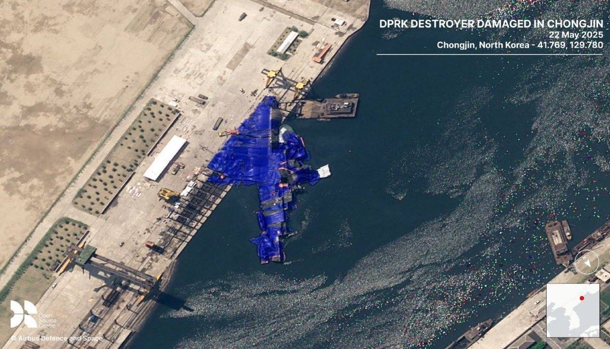 Kim Jong Un a ordonat arestarea a 3 oameni, după lansarea eșuată a celei mai noi nave de război a Coreei de Nord: „Un act criminal” 499488924 1244522857032065 4335357156747205265 n