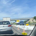 O autospecială încărcată cu saci de material de construcții a fost implicată într-un accident, pe Autostrada A2 5f73b929 d026 48fb abb7 275385deb931 1