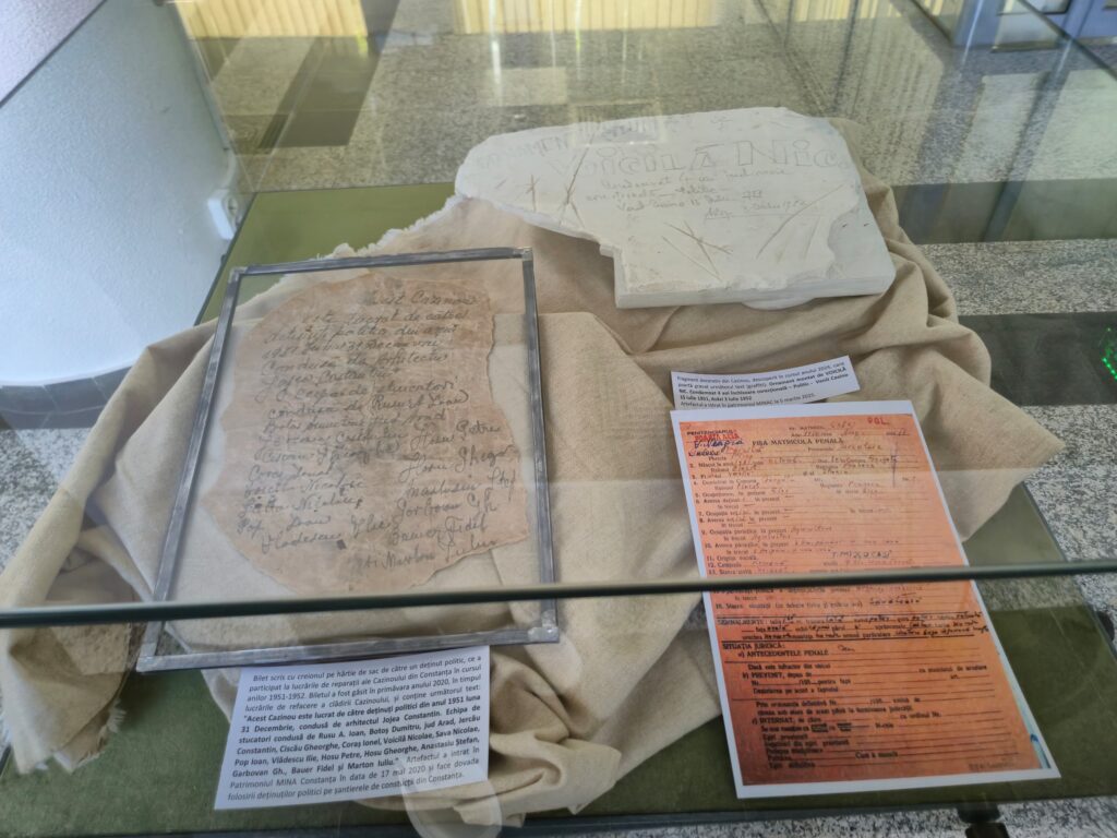 FOTO VIDEO Muzeul de Istorie Națională și Arheologie Constanța, conferință și omagiu pentru deținuții politici care au lucrat la Cazino 12 FOTO VIDEO Muzeul de Istorie Națională și Arheologie Constanța, conferință și omagiu pentru deținuții politici care au lucrat la Cazino 89adbb2f 793a 4e94 99a1 fc620902b5f8 1