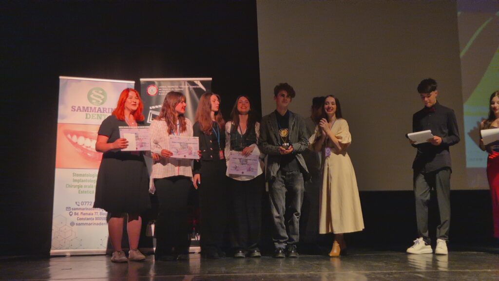 FOTO VIDEO Festivalul pentru liceeni FILMMIC, organizat de Liceul „Traian” Constanța, își anunță câștigătorii 97ee711e bafa 4c32 81ce 1b904f5cf6d1