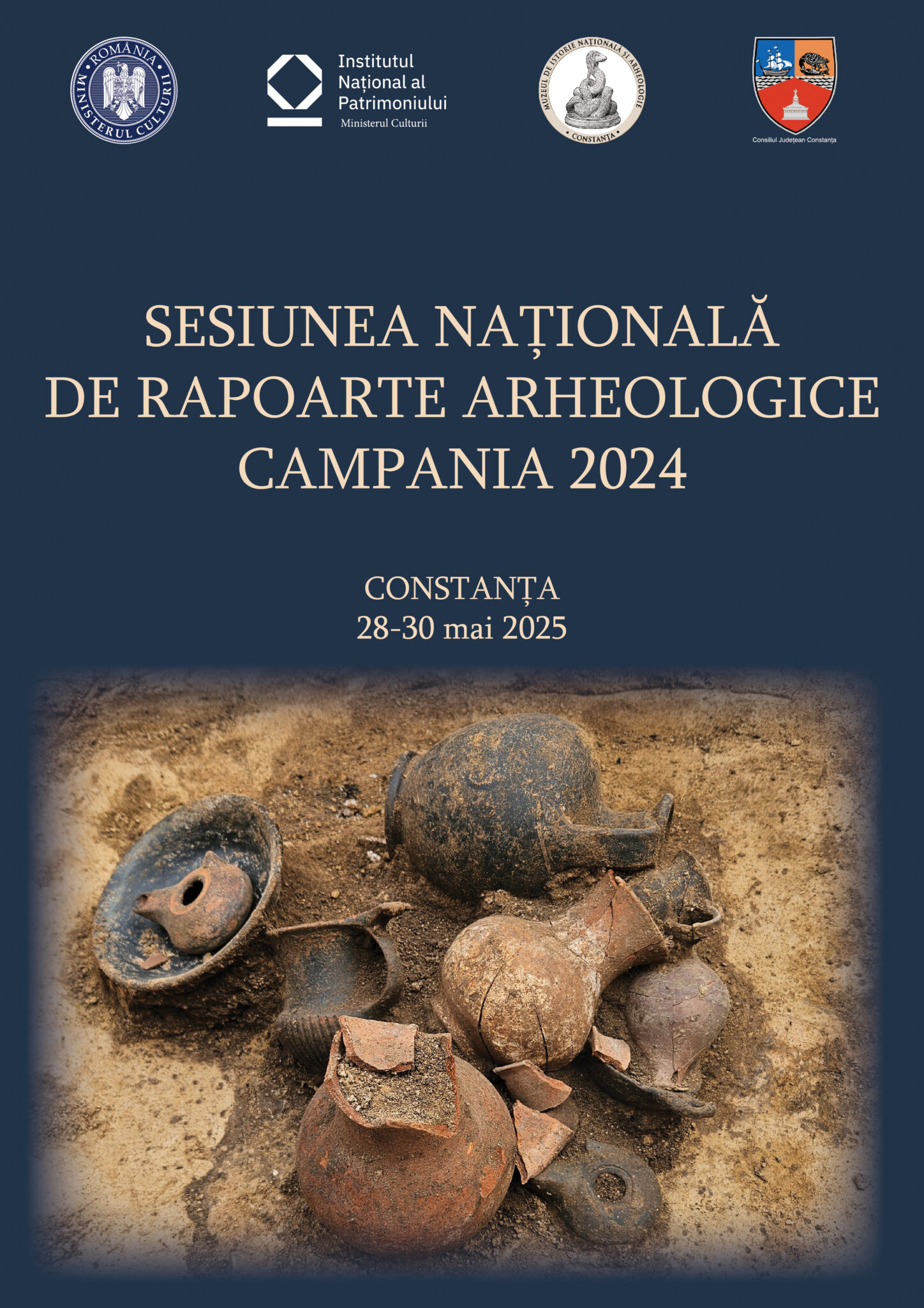 Muzeul de Istorie Națională și Arheologie Constanța organizează ediția 59 a Sesiunii Naționale de Rapoarte Arheologice AFIS SNRA