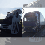 VIDEO Accident între două TIRURI, cu o persoană ÎNCARCERATĂ, pe Autostrada A2. Intervine elicopterul SMURD Design fara titlu 36