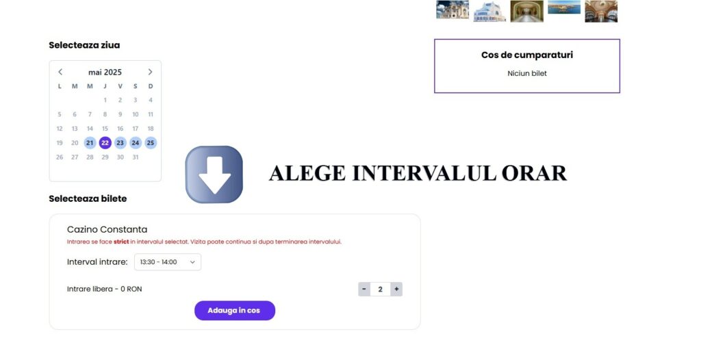 Zilele Constanței 2025: Cinci zile de sărbătoare, emoție și artă/ Redeschiderea Cazinoului 5 Zilele Constanței 2025: Cinci zile de sărbătoare, emoție și artă/ Redeschiderea Cazinoului Pasul 3