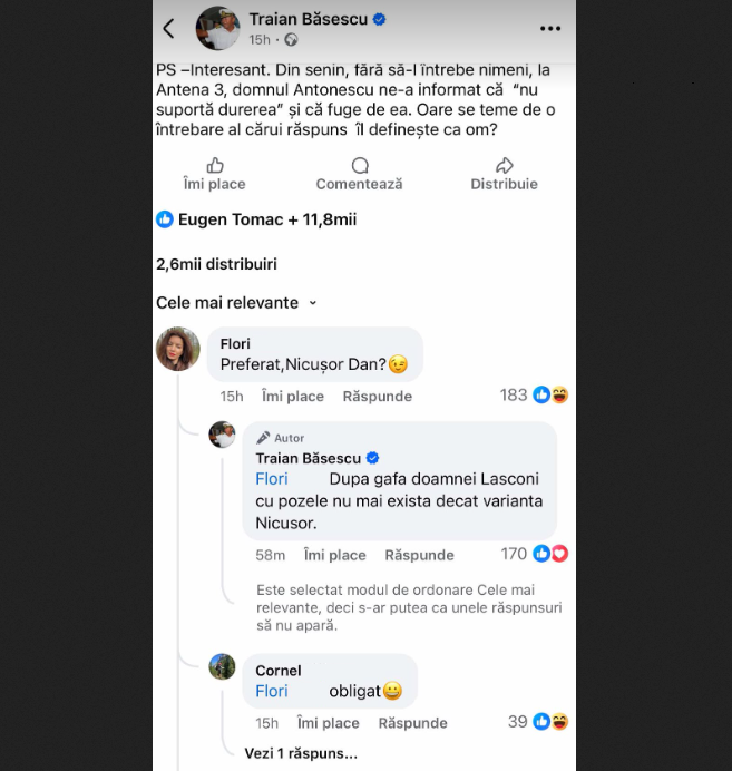 Traian Băsescu anunță cu cine votează la alegeri după scandalul pozelor provocat de Elena Lasconi 2 Traian Băsescu anunță cu cine votează la alegeri după scandalul pozelor provocat de Elena Lasconi Screenshot 2025 05 02 at 11 45 38 Screenshot 2025 05 02 103919.png imagine PNG 380 × 727