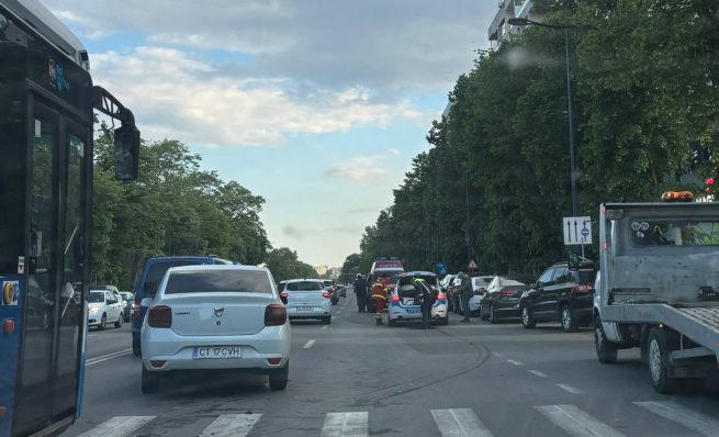 FOTO Accident cu o victimă pe bd. Lăpușneanu din Constanța / Trafic îngreunat Screenshot 2025 05 13 183834