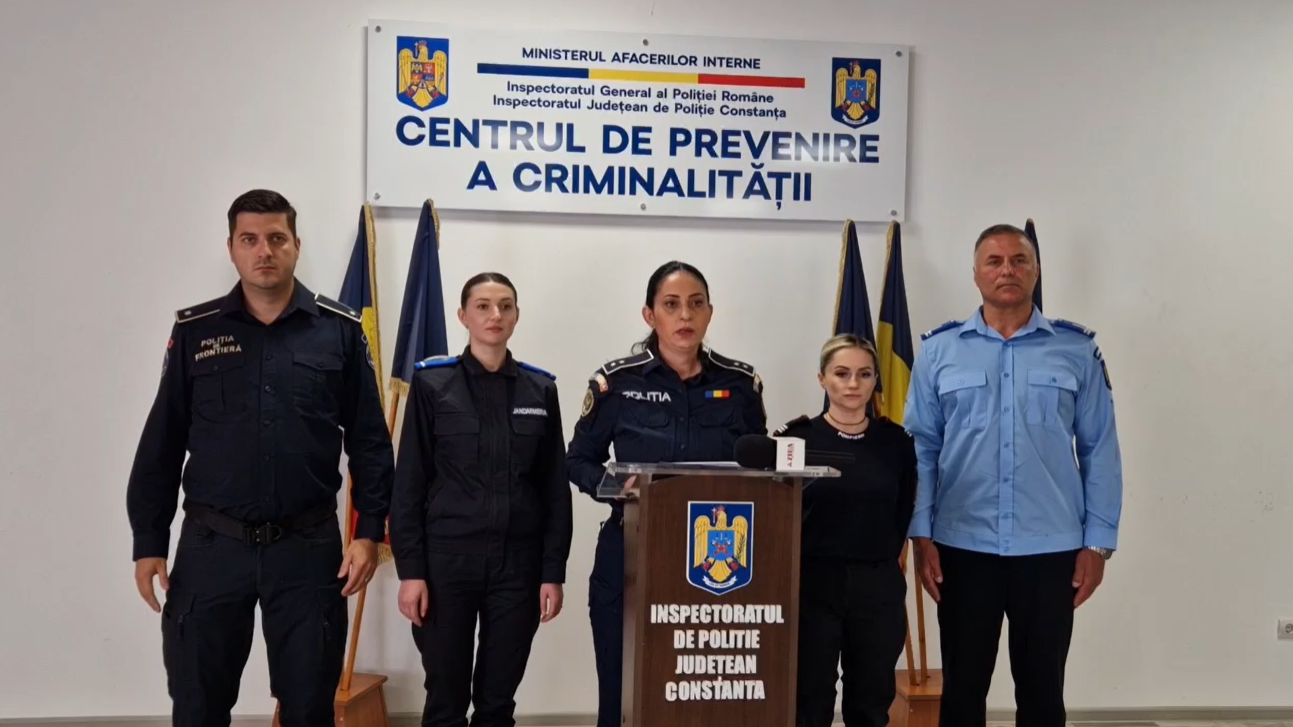 VIDEO Declarație de presă a IPJ Constanța privind desfășurarea Alegerilor Prezidențiale în județ: Nu au fost inregistrate incidente Screenshot 3 2