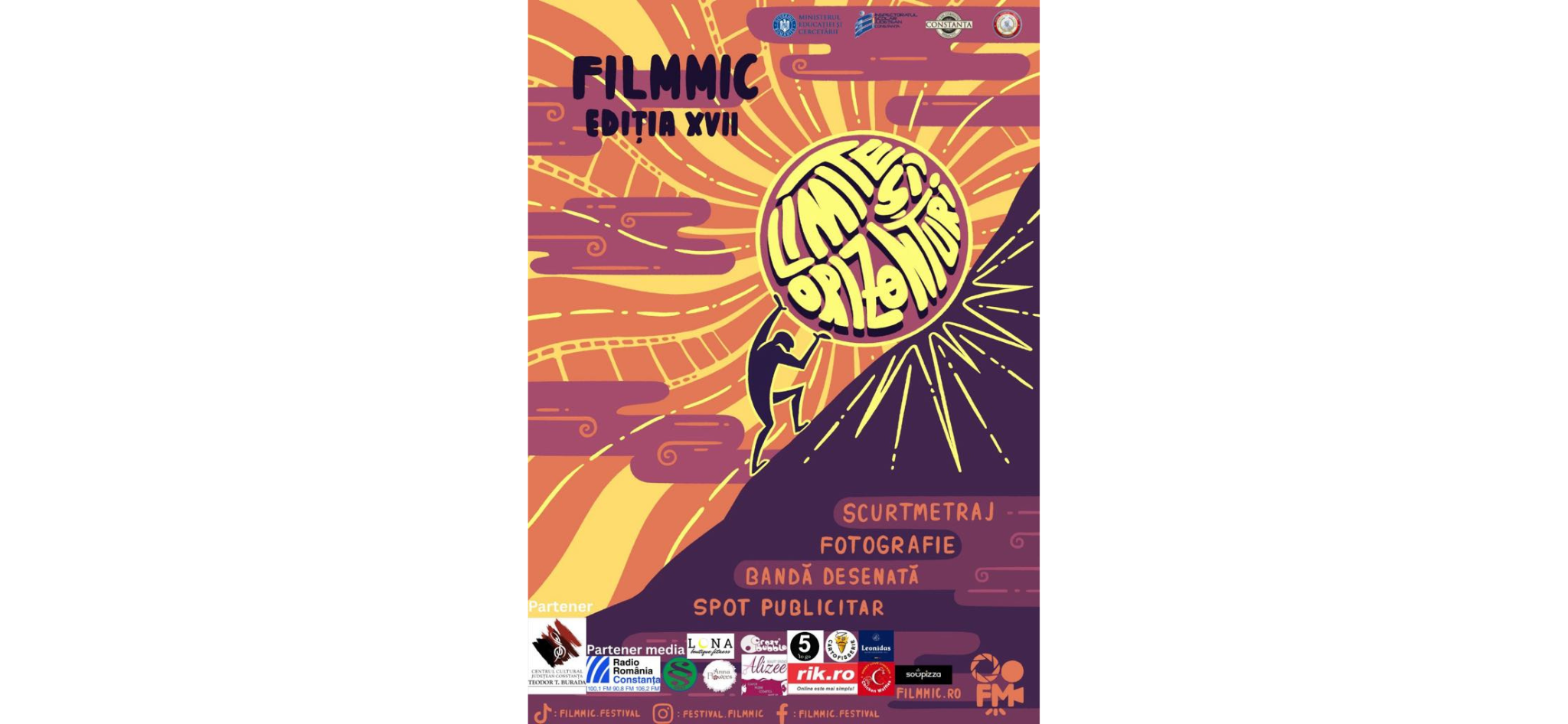 Festivalul „FILMMIC”, organizat de Liceul „Traian” Constanța, își anunță câștigătorii Untitled design19