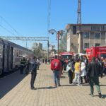 FOTO VIDEO Plan Roșu de Intervenție la Gara Constanța: 5 persoane transportate la spital după un accident feroviar între două trenuri UPDATE WhatsApp Image 2025 05 04 at 15.05.57
