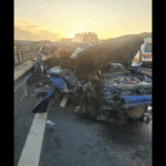 O femeie din Tulcea a murit și alte două persoane au fost rănite într-un accident pe A1 / Printre victime se numără un copil de 1 an accident a1