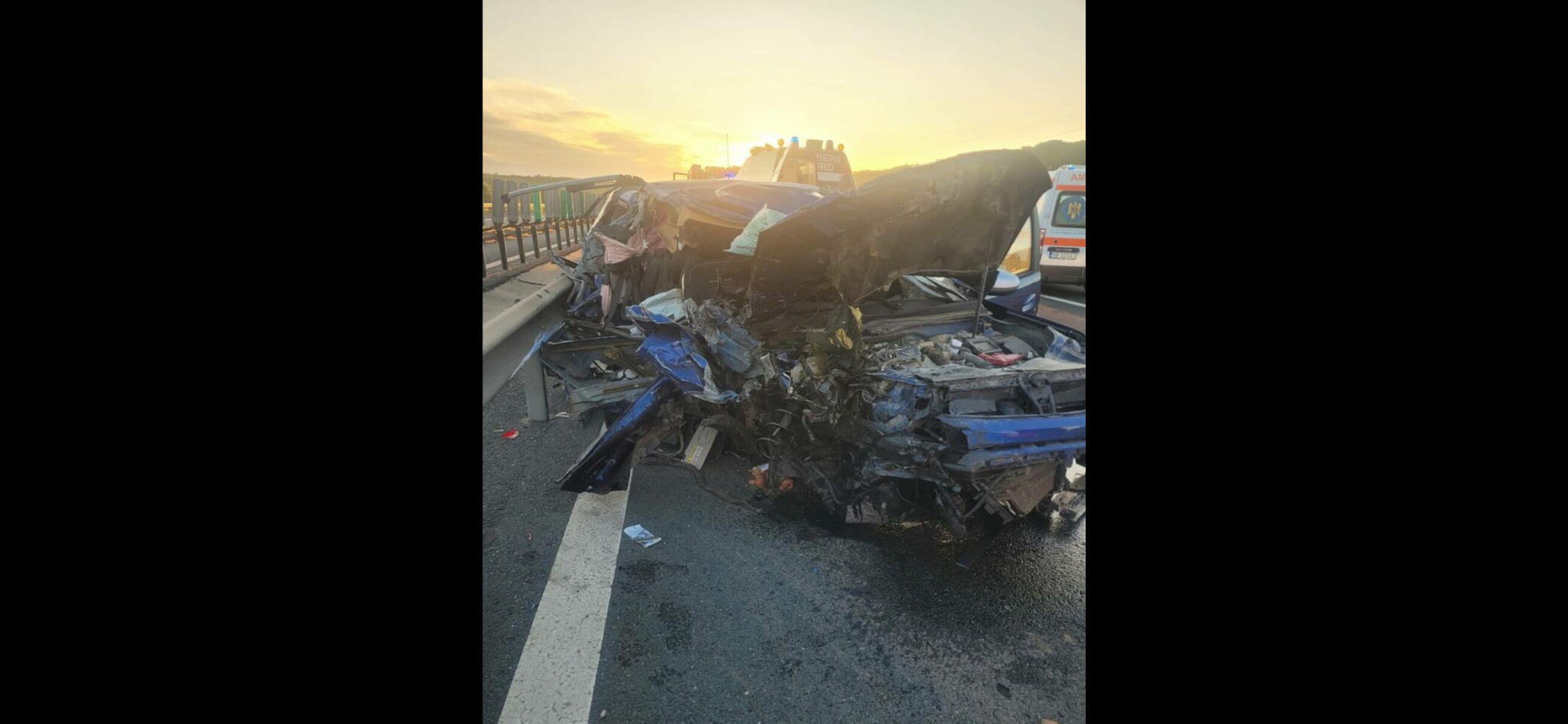 O femeie din Tulcea a murit și alte două persoane au fost rănite într-un accident pe A1 / Printre victime se numără un copil de 1 an accident a1