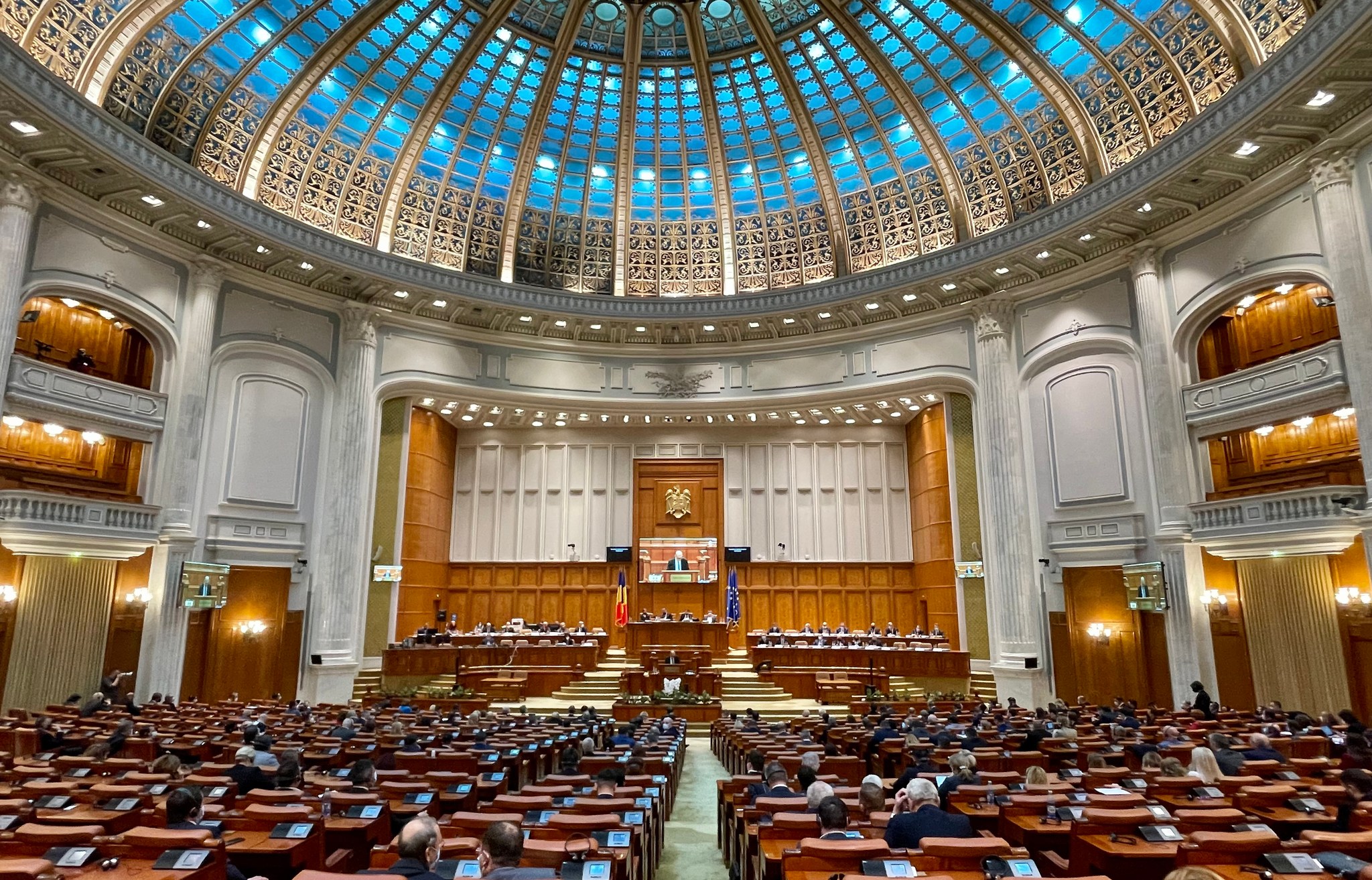 Motivul invocat de AUR pentru absenţa de la ceremonia de învestire a lui Nicuşor Dan: „Spectacol mincinos” camera deputatilor
