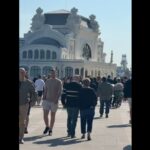VIDEO Faleza Cazinoului din Constanța, luată cu asalt de turiști de 1 Mai cazino 2