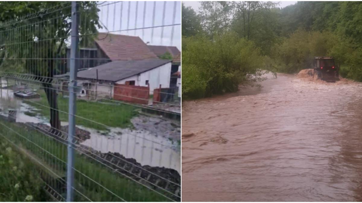 Cod roșu de inundații în Covasna. Un podeț s-a surpat. Au fost emise mesaje RO-Alert, zeci de oameni au fost evacuați cod rosu de inundatii in covasna un podet s a surpat au fost emise mesaje ro alert zeci de persoane au fost evacuate 975587