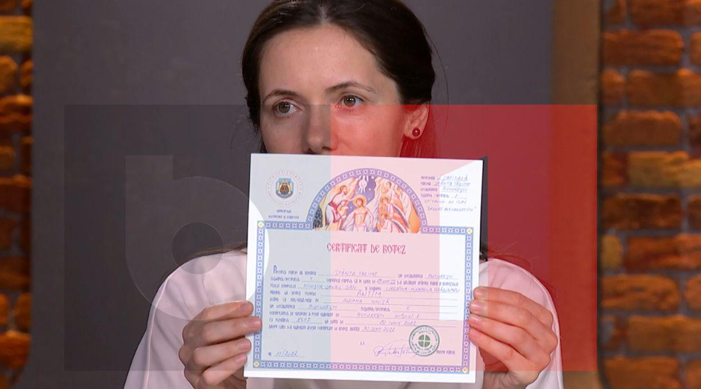 Partenera lui Nicușor Dan, a prezentat în direct certificatele de botez ale copiilor: „Sunt creștini ortodocși, dar nu am făcut din asta marketing” image 20
