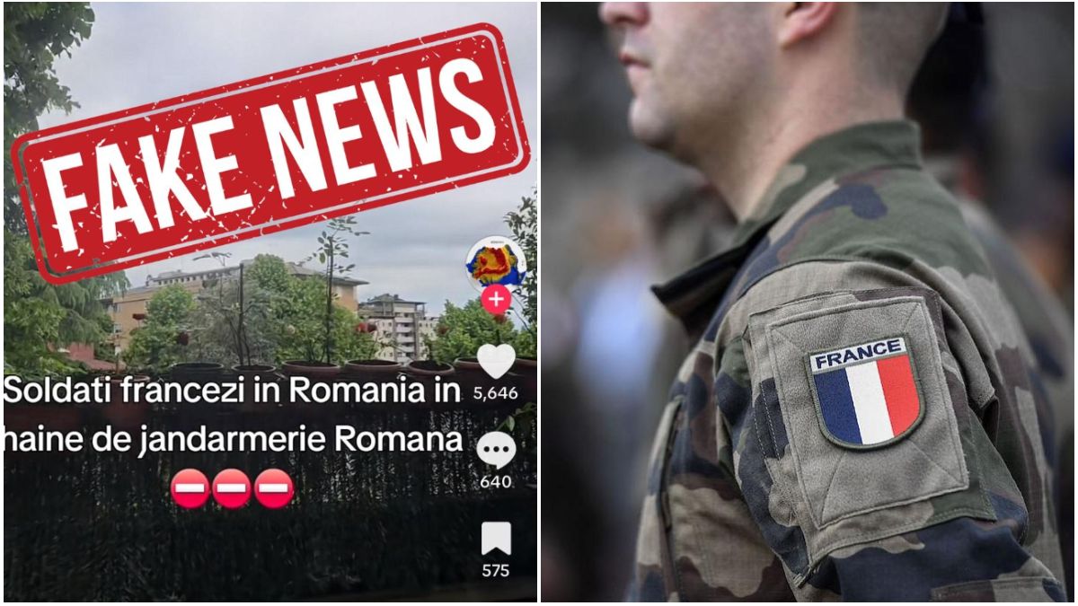 MAI avertizează: dezinformare periculoasă pe TikTok - manipulare privind militari francezi în România militari francezi
